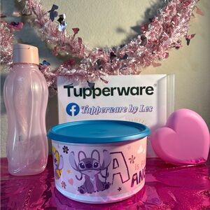 Tupperware Kids Pink Set